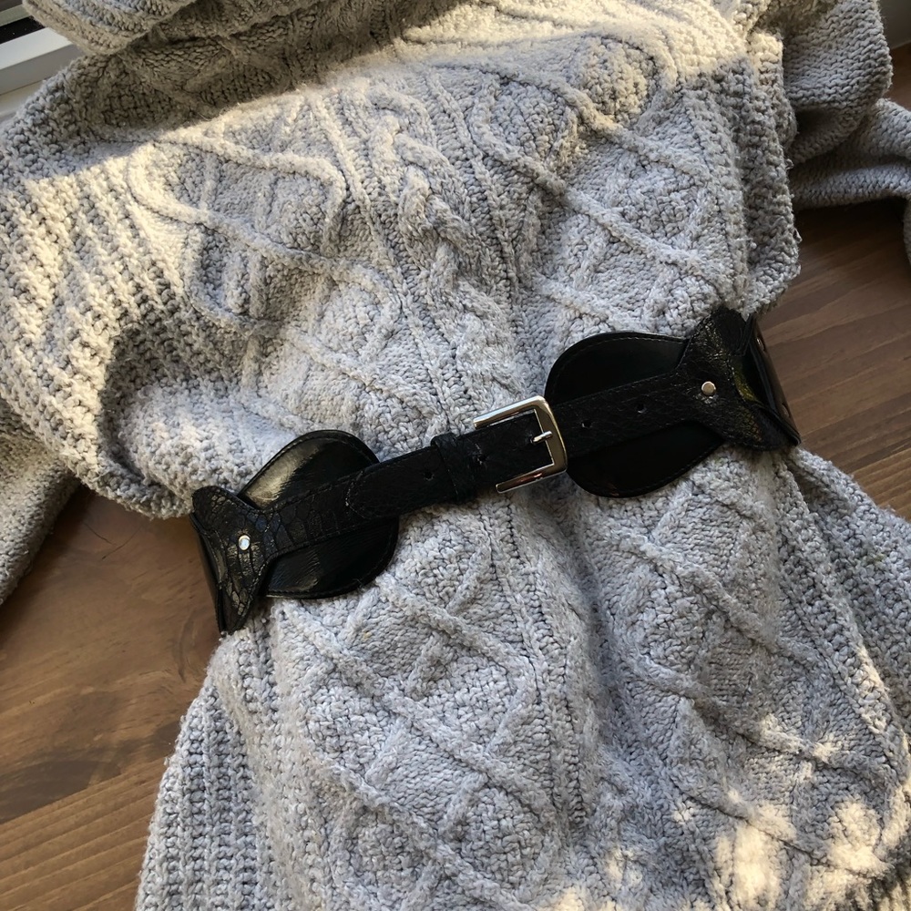 Black Vegan Belt
